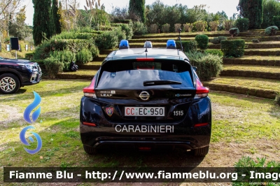 Nissan Leaf
Carabinieri
Comando Carabinieri Unità per la tutela Forestale, Ambientale e Agroalimentare
allestimento Cita Seconda
CC EC 950
Parole chiave: Nissan Leaf CCEC950