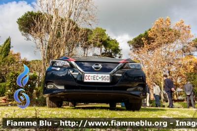 Nissan Leaf
Carabinieri
Comando Carabinieri Unità per la tutela Forestale, Ambientale e Agroalimentare
allestimento Cita Seconda
CC EC 950
Parole chiave: Nissan Leaf CCEC950