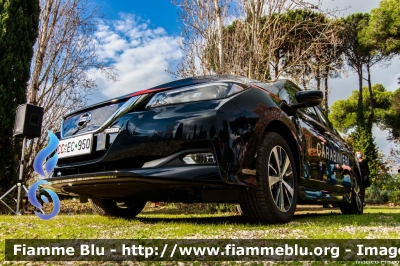 Nissan Leaf
Carabinieri
Comando Carabinieri Unità per la tutela Forestale, Ambientale e Agroalimentare
allestimento Cita Seconda
CC EC 950
Parole chiave: Nissan Leaf CCEC950