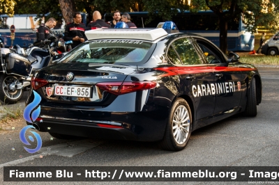 Alfa Romeo Nuova Giulia
Carabinieri
Nucleo Operativo Radiomobile
Allestimento FCA
CC EF 856
Parole chiave: Alfa_Romeo Nuova_Giulia CCEF856