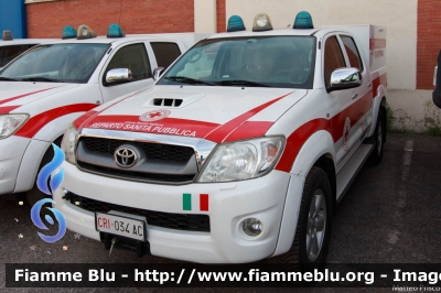 Toyota Hilux IV serie
Croce Rossa Italiana
Reparto Sanità Pubblica
CRI 034 AC
Parole chiave: Toyota Hilux_IVserie CRI034AC