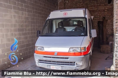 Fiat Ducato II serie
Croce Rossa Italiana 
Comitato Locale di Mezzocorona (TN)
CRI 14273
Parole chiave: Fiat Ducato_II_serie CRI14273