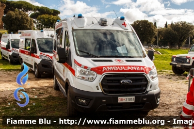 Ford Transit VIII serie
Croce Rossa Italiana
Comitato Provinciale di Roma
CRI 218 AI
Parole chiave: Ford Transit_VIIIserie CRI218AI