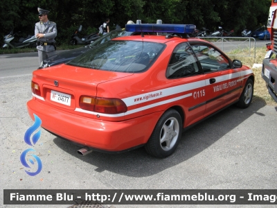 Honda Civic V serie
Vigili del Fuoco
Comando Provinciale di Roma
Distaccamento di Nemi (Rm)
VF 24677
Parole chiave: Honda Civic_Vserie VF24677