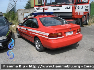 Honda Civic V serie
Vigili del Fuoco
Comando Provinciale di Roma
Distaccamento di Nemi (Rm)
VF 24677
Parole chiave: Honda Civic_Vserie VF24677