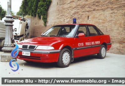 Rover 412
Vigili del Fuoco
Comando Provinciale di Roma
Distaccamento di Nemi (Rm)
VF 21837
Parole chiave: Rover 412 VF21837