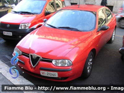 Alfa Romeo 156 I serie
Vigili del Fuoco
Comando Provinciale di Roma
VF 21240
Parole chiave: Alfa_Romeo 156_Iserie VF21240