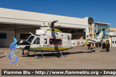 Agusta Bell AB412 HP
Guardia di Finanza
Reparto Operativo Aereonavale
Sezione Aerea di Bolzano
GF 216
Parole chiave: Agusta_Bell AB412_HP GF216