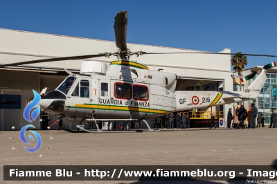 Agusta Bell AB412 HP
Guardia di Finanza
Reparto Operativo Aereonavale
Sezione Aerea di Bolzano
GF 216
Parole chiave: Agusta_Bell AB412_HP GF216