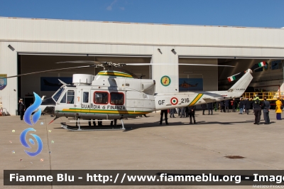 Agusta Bell AB412 HP
Guardia di Finanza
Reparto Operativo Aereonavale
Sezione Aerea di Bolzano
GF 216
Parole chiave: Agusta_Bell AB412_HP GF216