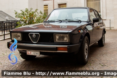 Alfa Romeo Alfetta II serie
Guardia di Finanza
Veicolo storico
Museo Storico del Corpo
Comando Generale di Roma
GdiF 12383
Parole chiave: Alfa_Romeo Alfetta_IIserie GdiF12383