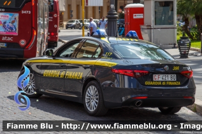 Alfa Romeo Nuova Giulia
Guardia di Finanza
Allestimento FCA
GdiF 421 BQ
Parole chiave: Alfa_Romeo Nuova_Giulia GdiF421BQ