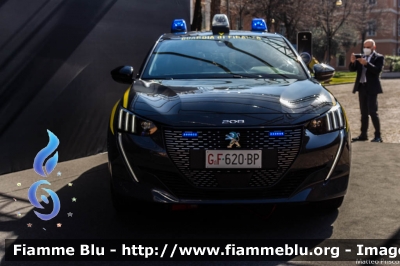 Peugeot e-208
Guardia di Finanza
allestimento Focaccia
GdiF 620 BP
Parole chiave: Peugeot e-208 GdiF620BP