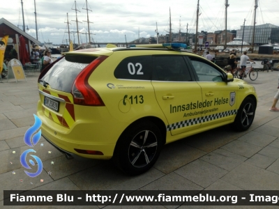 Volvo XC60
Kongeriket Norge - Kongeriket Noreg - Norvegia
Innasatsleder Helse
Ambulansetjenesten
Parole chiave: Volvo XC60