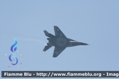 MIG-29 Fulcrom
Rzeczpospolita Polska - Polonia
Polish Air Force
( Solo Display )
Roma International Airshow 2014
Parole chiave: MIG-29 Fulcrom