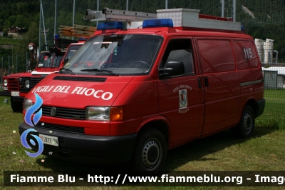 VolksWagen T4 Syncro
Vigili del Fuoco
Distretto di Fiemme
Corpo Volontario di Moena (TN)
allestimento BrandShutz
VF B77 TN
Parole chiave: VolksWagen T4_Syncro VFB77TN