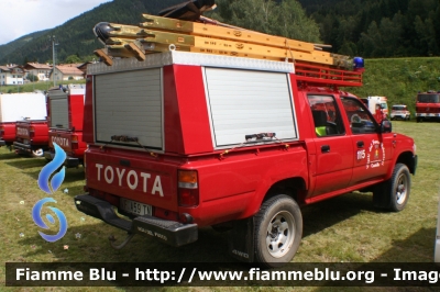 Toyota Hilux II serie
Vigili del Fuoco
Distretto di Fiemme
Corpo Volontario di Castello di Fiemme (TN)
VF A59 TN
Parole chiave: Toyota Hilux_IIserie VFA59TN