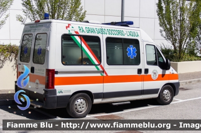 Fiat Ducato III serie
Pubblica Assistenza Gran Sasso Soccorso
allestita Mariani Fratelli
Parole chiave: Fiat Ducato_IIIserie