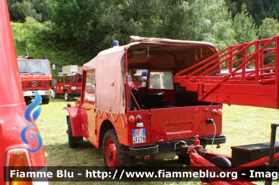 Fiat Campagnola
Vigili del Fuoco
Unione Distrettuale di Fiemme
Corpo Volontario di Panchià (TN)
VF 4F4 TN
*Automezzo Storico*
Parole chiave: Fiat Campagnola VF4F4TN_Storica