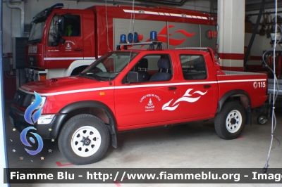 Nissan Navara I serie
Vigili del Fuoco
Unione Distrettuale di Fiemme
Corpo Volontario di Ziano di Fiemme (TN)
VF F52 TN
Parole chiave: Nissan Navara_Iserie VFF52TN