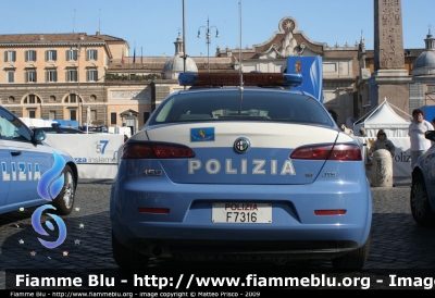 Alfa Romeo 159
Polizia di Stato
Polizia F7316
Parole chiave: alfa_romeo 159 poliziaf7316