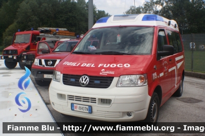 Volkswagen Transporter T5
Vigili del Fuoco
Distretto di Pergine Valsugana
Corpo Volontario di Palù del Fersina (TN)
allestimento Brandschutz-Rosenbauer
VF 8H0 TN
Parole chiave: Volkswagen Transporter_T5 VF8H0TN