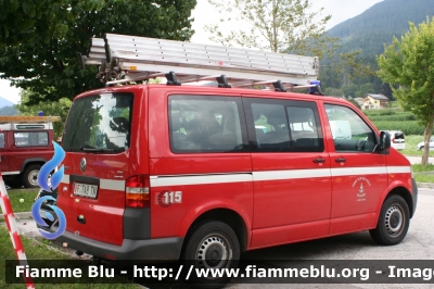 Volkswagen Transporter T5
Vigili del Fuoco
Distretto di Pergine Valsugana
Corpo Volontario di Sant'Orsola Terme (TN)
VF 7A8TN
Parole chiave: Volkswagen Transporter_T5 VF7A8TN