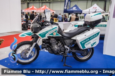 Aprilia Pegaso 650 III serie
Polizia Locale
Provincia di Roma
fotografata al Romamotordays 2019
Parole chiave: Aprilia Pegaso_650_IIIserie