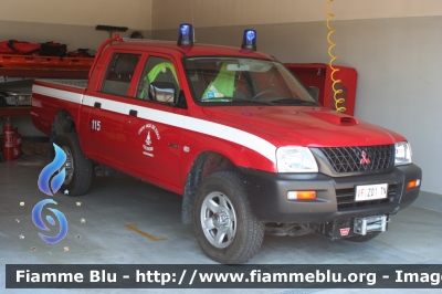 Mitsubishi L200 II serie
Vigili del Fuoco
Distretto di Mezzolombardo
Corpo Volontario di Mezzolombardo (TN)
VF Z01 TN
Parole chiave: Mitsubishi L200_IIserie VFZ01TN