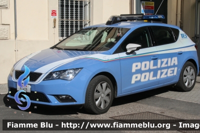 Seat Leon III serie
Polizia di Stato
Squadra Volante
Questura di Bolzano
Allestimento NCT Nuova Carrozzeria Torinese
Decorazione Grafica Artlantis
POLIZIA M0809
Parole chiave: Seat Leon_IIIserie POLIZIAM0809 Civil_Protect_2016