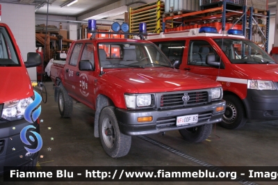 Toyota Hilux III serie
Vigili del Fuoco
Unione Distrettuale di Bolzano
Corpo Volontario di Bolzano Città - Stadt Bozen (BZ)
VF 0DF BZ
Parole chiave: Toyota Hilux_III_serie VF0DFBZ Civil_Protect_2016