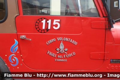 Jeep CJ7
Vigili del Fuoco
Distretto di Trento
Corpo Volontario di Fornace (TN)
VF B20 TN
Parole chiave: Jeep CJ7 VFB20TN