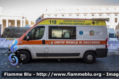 Fiat Ducato X290
Ares 118 Lazio
Azienda Regionale Emergenza Sanitaria
Allestita Orion
-CODICE AUTOMEZZO 667-
Parole chiave: Fiat Ducato_X290