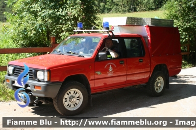 Mitsubishi L200 I serie
Vigili del Fuoco
Unione distrettuale di Cles
Corpo Volontario di Coredo (TN)
VF F60 TN
Parole chiave: Mitsubishi L200_Iserie VFF60TN