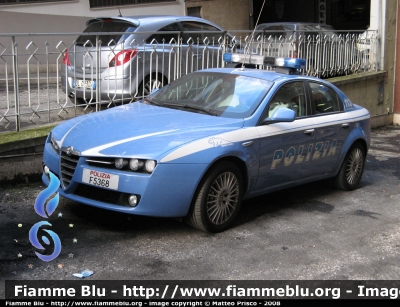 Alfa Romeo 159
Polizia di Stato
Polizia F5368
Parole chiave: alfa_romeo 159 poliziaF5368