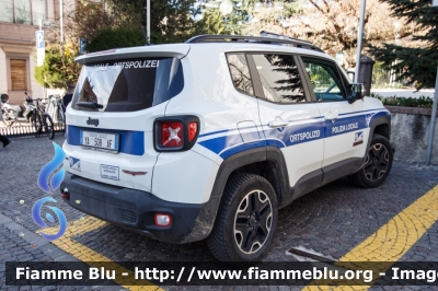 Jeep Renegade
Polizia Municipale - Stadtpolizei
Laives - Leifers (BZ)
POLIZIA LOCALE YA 508 AF
Parole chiave: Jeep Renegade YA508AF