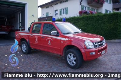 Isuzu D-Max I serie
Vigili del Fuoco
Unione distrettuale di Cles
Corpo Volontario di Cis (TN)
VF 2A9 TN
Parole chiave: Isuzu D-Max_I_serie VF2A9TN