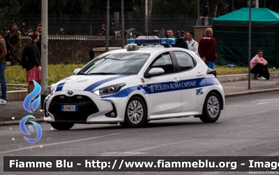 Toyota Yaris Hybrid IV serie
Polizia Roma Capitale
Allestimento Elevox
Codice Automezzo: 560
Parole chiave: Toyota Yaris_Hybrid_IVserie