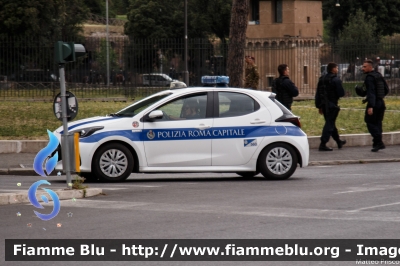 Toyota Yaris Hybrid IV serie
Polizia Roma Capitale
Allestimento Elevox
Codice Automezzo: 560
Parole chiave: Toyota Yaris_Hybrid_IVserie