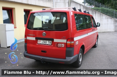 VolksWagen Trasporter T5
Vigili del Fuoco
Unione Distrettuale di Fondo
Corpo Volontario di Dambel (TN)
VF 2A6 TN
Parole chiave: VolksWagen Trasporter_T5 VF2A6TN