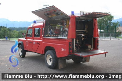 Land Rover Defender 130
Vigili del Fuoco
Unione Distrettuale di Fondo
Corpo Volontario di Don (TN)
Allestimento Brandshutz
VF G82 TN
Parole chiave: Land_Rover Defender_130 VFG82TN