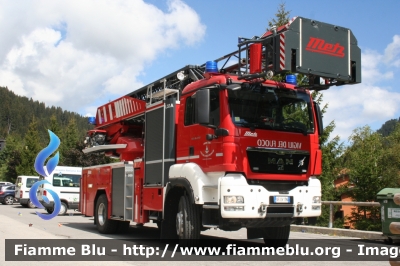 Man TGS 18.440 4x4 I serie
Vigili del Fuoco
Unione Distrettuale delle Giudicarie 
Ospitata dal Corpo Volontario di Madonna di Campiglio (TN)
AutoScala da 32 metri allestimento Metz L32A
VF 0K1 TN

Si ringrazia il Personale per la
disponibilità e l'ospitalità
Parole chiave: Man TGS_18.440_4x4_I_serie VF0K1TN