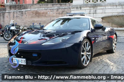 Lotus Evora
Carabinieri
CC CX 313
Parole chiave: Lotus Evora CCCX313