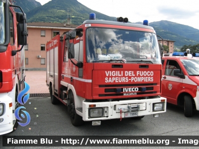 Iveco CityEuroFire 100E21 I serie
Vigili del Fuoco
Corpo Permanente di Aosta
AutoPompaSerbatoio allestimento Iveco-Magirus
VF 19880
Parole chiave: Iveco CityEuroFire_100E21_Iserie VF19880