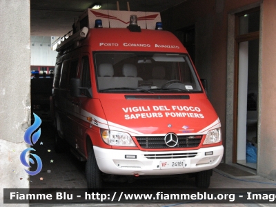 Mercedes-Benz Sprinter 4x4 II serie
Vigili del Fuoco
Corpo Permanente di Aosta
AutoFurgone/Unità di Crisi Locale allestimento Bai
VF 24181
Parole chiave: Mercedes-Benz Sprinter_4x4_IIserie vf24181