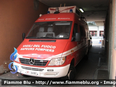 Mercedes-Benz Sprinter 4x4 II serie
Vigili del Fuoco
Corpo Permanente di Aosta
AutoFurgone/Unità di Crisi Locale allestimento Bai
VF 24181
Parole chiave: Mercedes-Benz Sprinter_4x4_IIserie vf24181