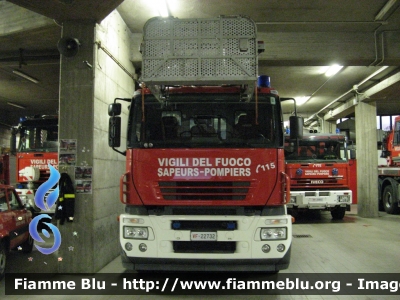 Iveco Stralis AD190S43 I serie
Vigili del Fuoco
Corpo Permanente di Aosta
AutoScala snodata GL da 32 metri allestimento Iveco-Magirus con Asse Posteriore Sterzante HZL 
VF 22732
Parole chiave: Iveco Stralis_AD190S43_Iserie VF22732