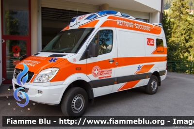 Mercedes-Benz Sprinter 4x4 III serie
Croce Bianca Val D'Ultimo (BZ)
Weisses Kreuz Ultental
Allestita Ambulanz Mobile - Otaris Light
WK 255 - 706
PC ZS 0K5
Parole chiave: Mercedes-Benz Sprinter_4x4_IIIserie PCZS0K5