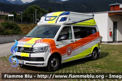 Volkswagen Transporter T6
Croce Bianca Brunico (BZ)
Weisses Kreuz Brunek
Allestita Ambulanz Mobile - Hornis Spaceline
WK 607 - 855
PC ZS 14B
Parole chiave: Volkswagen Transporter_T6 PCZS14B