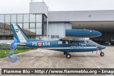 Partenavia P68 Observer 2
Polizia di Stato
Reparto Volo
I Reparto volo Roma
PS A94
Parole chiave: Partenavia P68_Observer_2 PSA94